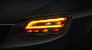car headlight detail