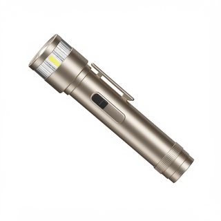 gold tactical flashlight
