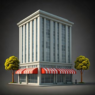 modern commercial building