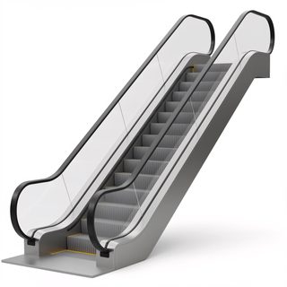 modern commercial escalator