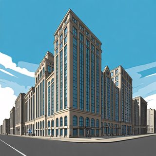 urban office building