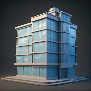 modern office building