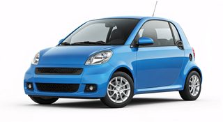 blue city car