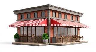 Corner Cafe Building
