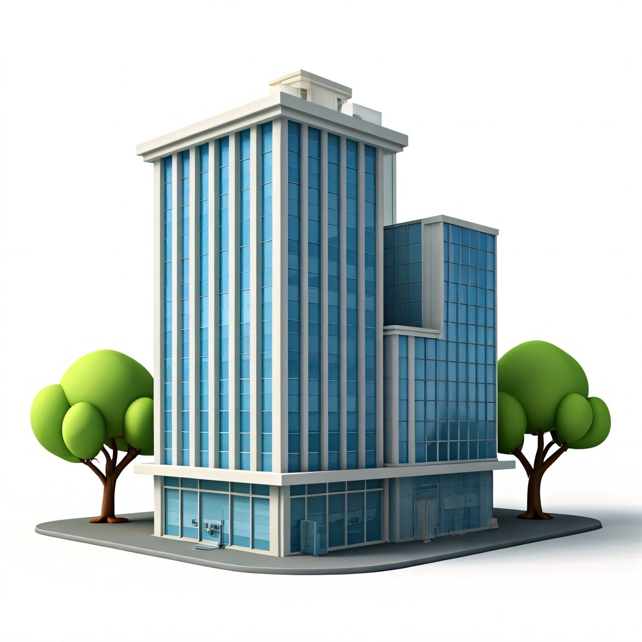 modern corporate building