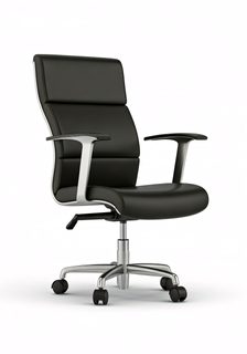 modern black office chair