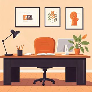 modern home office