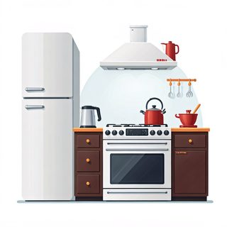 modern kitchen interior
