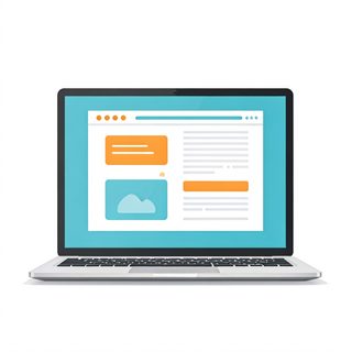 laptop web interface