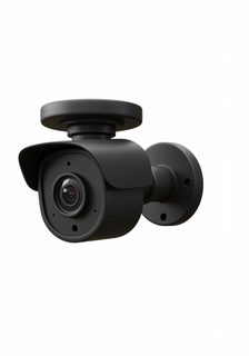 black security camera