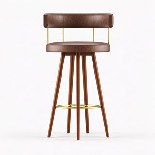 modern leather barstool