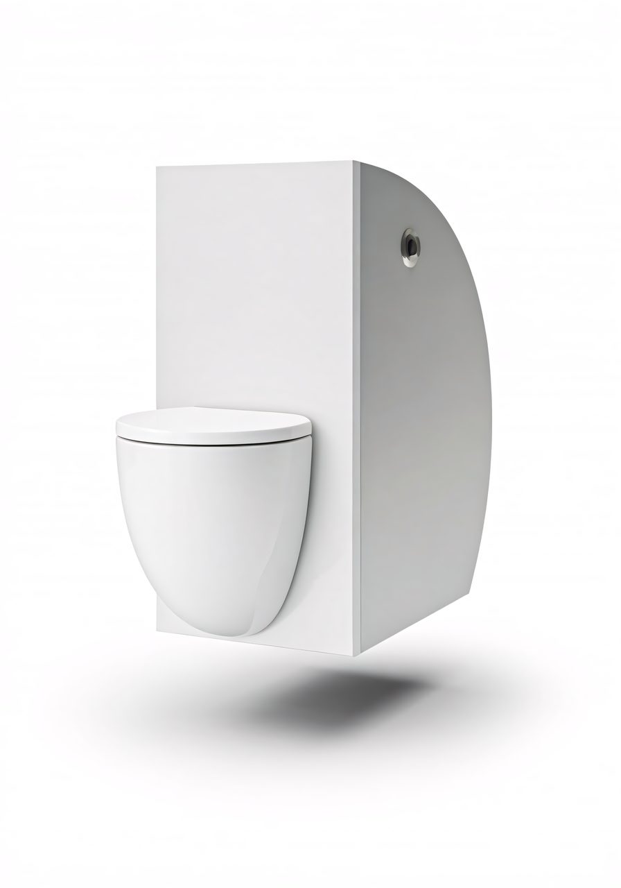modern wall toilet