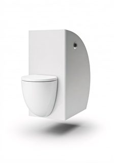 modern wall toilet