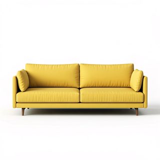 yellow modern sofa