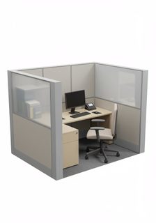 office cubicle workstation