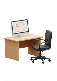 office desk setup