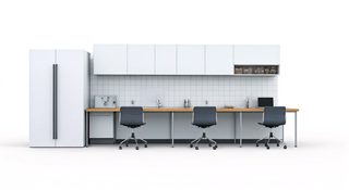 Modern Office Kitchenette