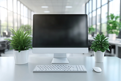 Modern Office Workspace Setup
