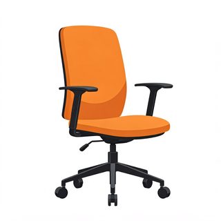 orange office chair