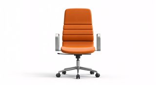 orange office chair