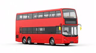 red double decker bus
