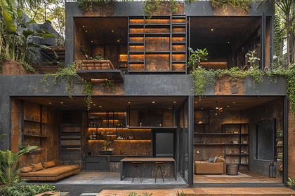 Modern Rustic House Exterior