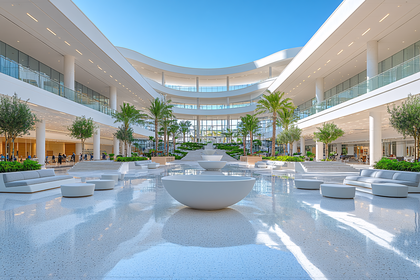 Modern Shopping Mall Atrium