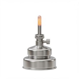 silver spirit lamp