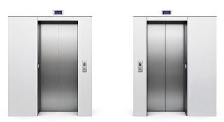 modern elevator doors