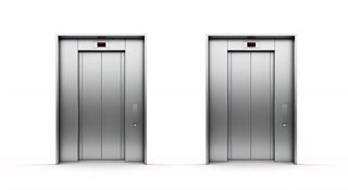 modern elevator doors