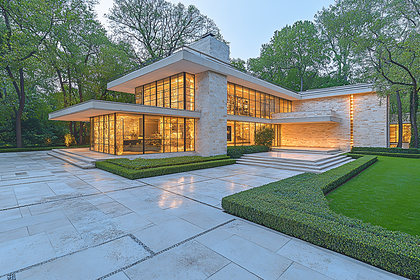 Modern Stone House