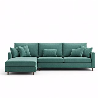 teal sectional sofa