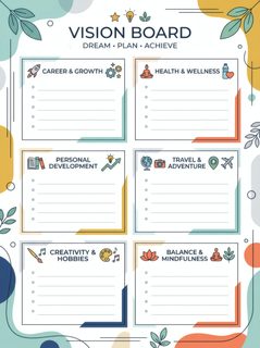 Vision Board Template