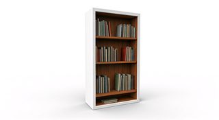 white-wood-bookshelf
