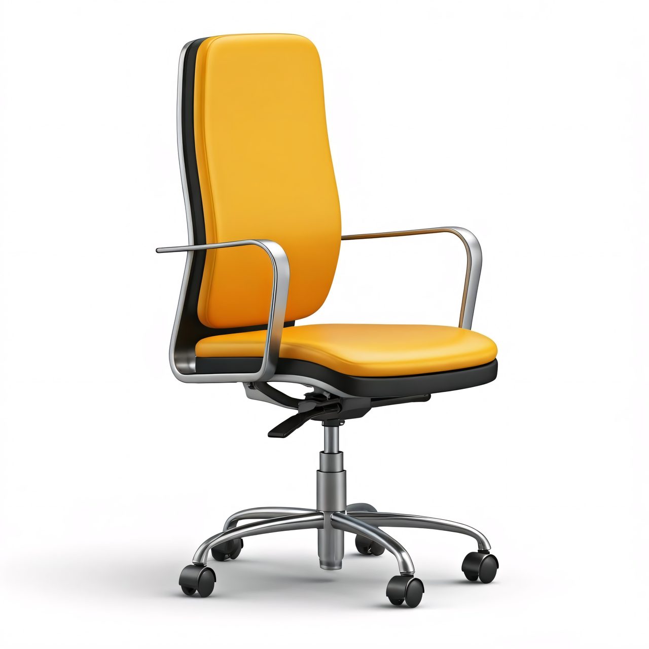 yellow office chair
