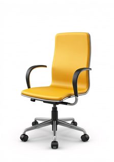 yellow office chair
