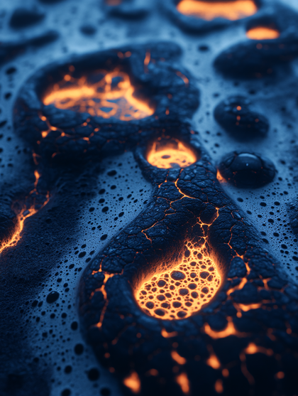 Molten Stone Pools
