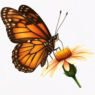 Monarch Butterfly Daisy