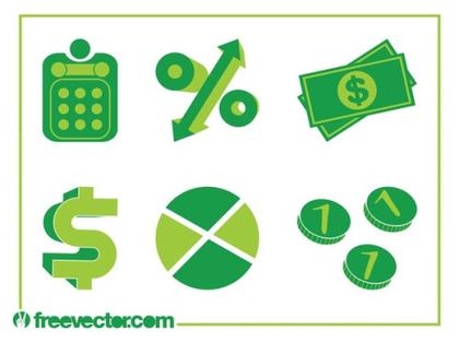 Money Icons Free Vector