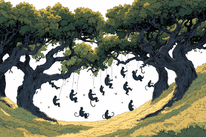 Monkeys In Trees