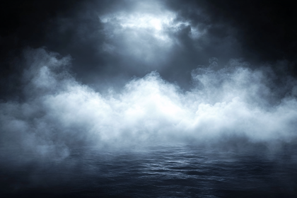 Moody Ocean Fog