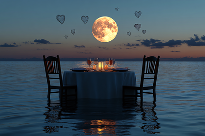 Moonlit Romantic Dinner
