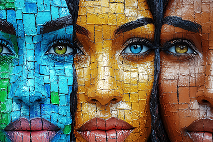 Mosaic Faces
