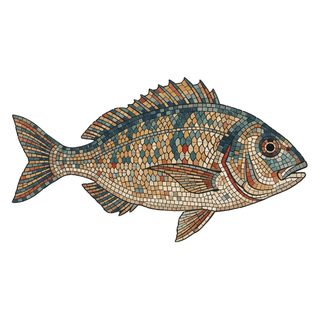 mosaic fish art