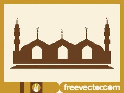Mosque Free Vector