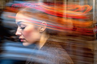 Motion Blur Portrait
