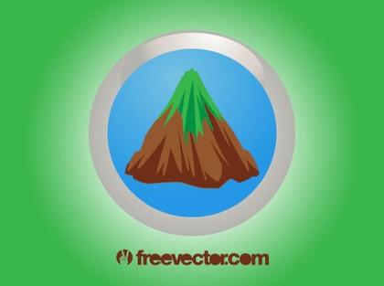 Mountain Icon Free Vector