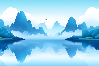 Mountain Lake Serenity