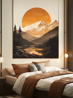 Mountain Sunrise Bedroom