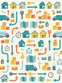 relocation icons pattern